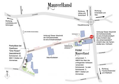 Maurerhansl - Überblick und Parkplätze